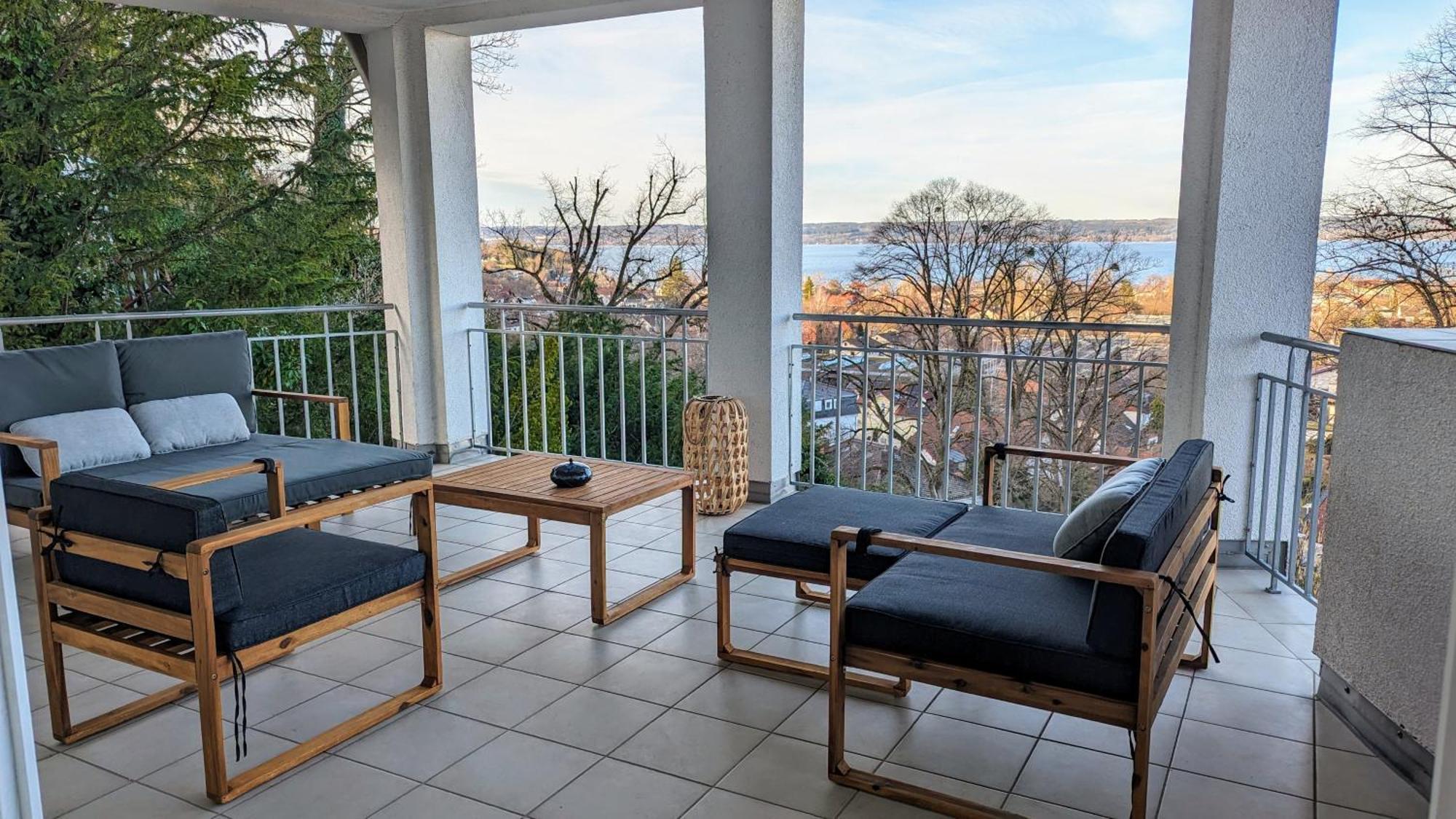 Liboria I Villa Mit Seeblick 10Min Vom See Herrsching am Ammersee Extérieur photo